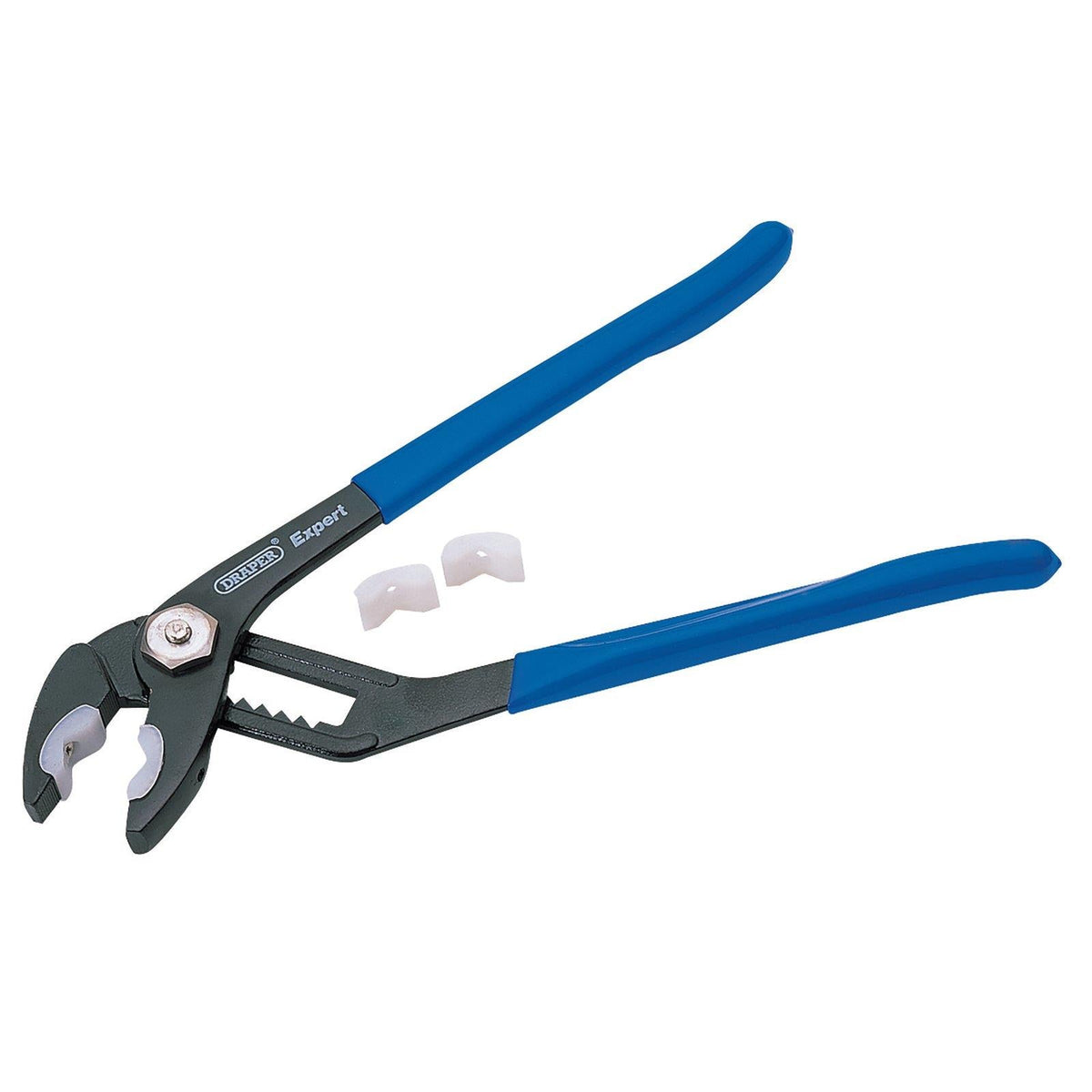 Draper Expert Water Pump Plier with Soft Jaws 245mm 19207  White Rose Tools