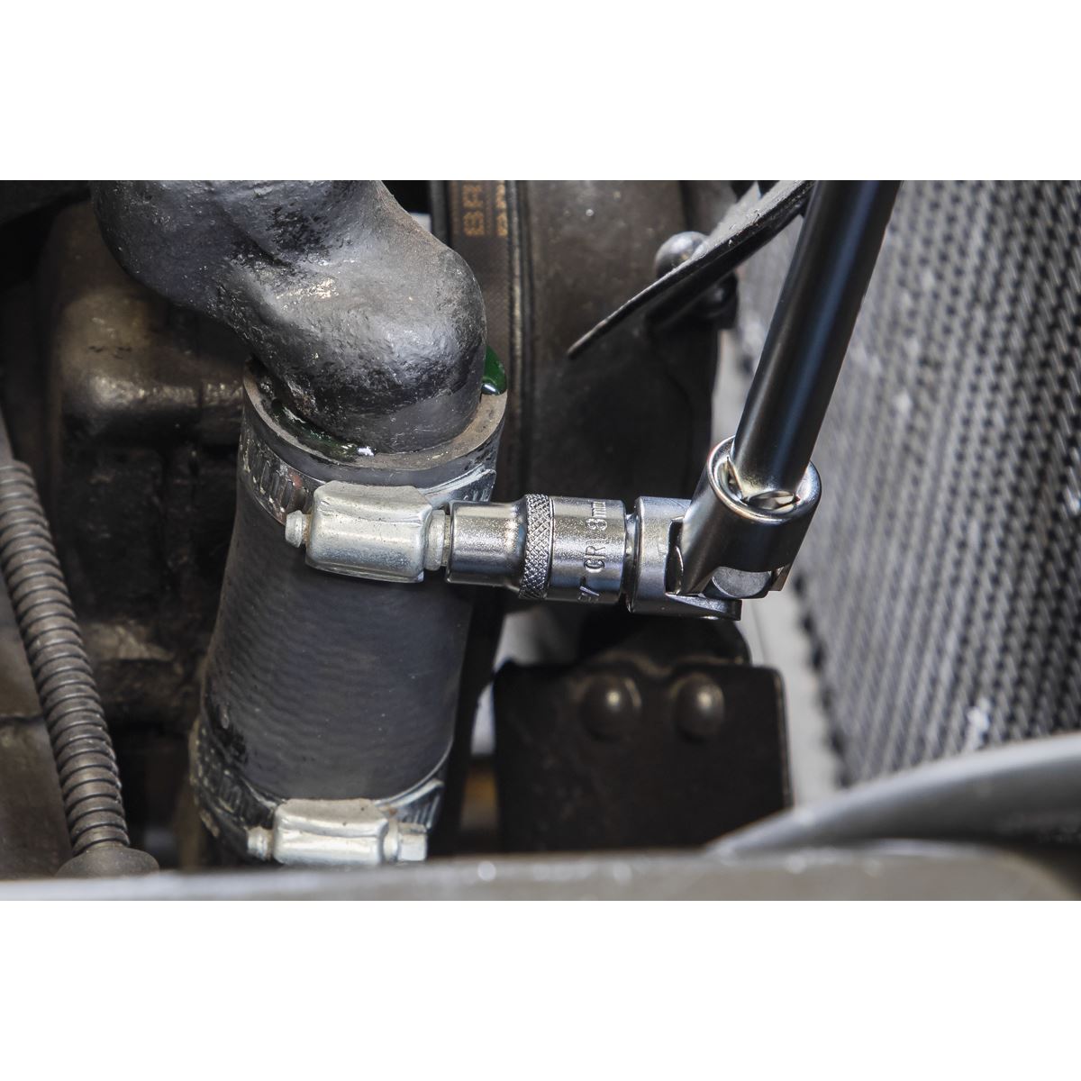 Sealey Socket Set 3/8" Drive Premier Platinum Series Vehicle Ratchet Wrench 31pc