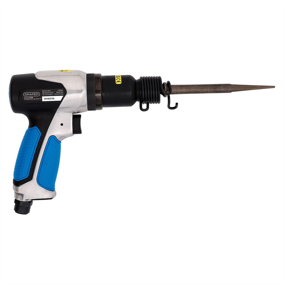 Draper Air Hammer Kit (6 Piece) 83738  White Rose Tools