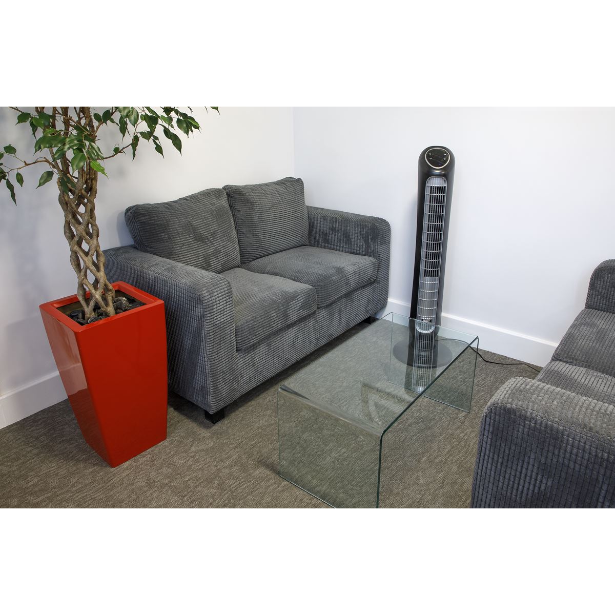 Sealey 43" Quiet High Performance Oscillating Tower Fan 