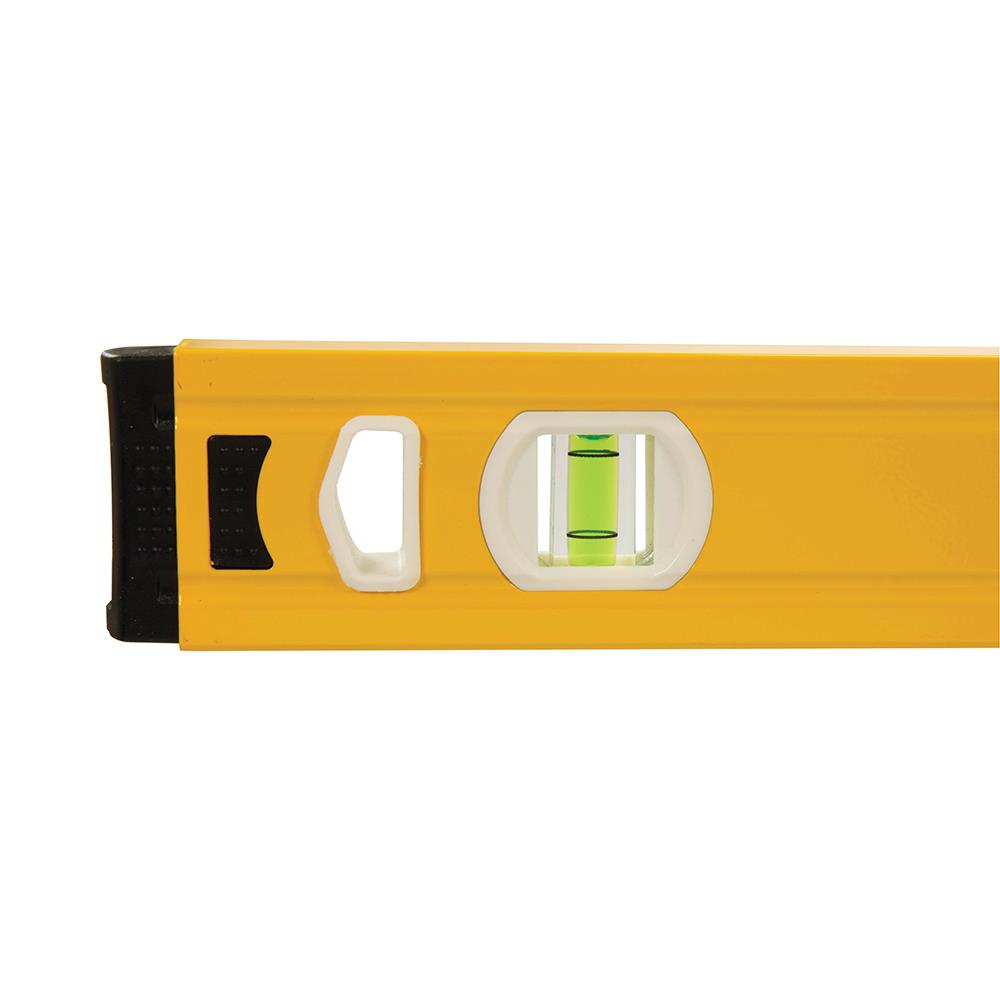 Silverline Spirit Level Powder Coated Aluminium 3 Vials - Choose Length