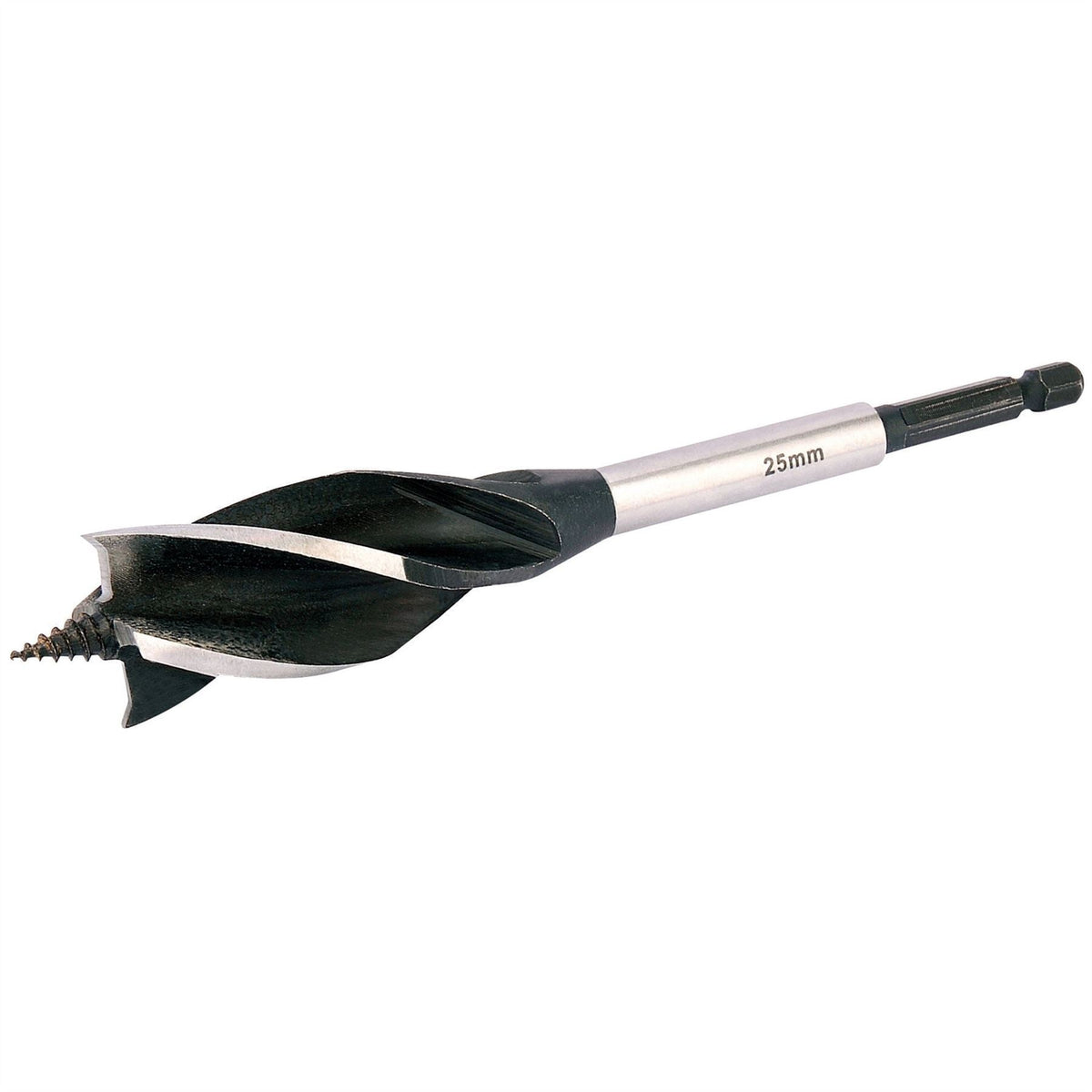 Draper Expert 4 Fluted Auger Bit 25 x 165mm 35128  White Rose Tools