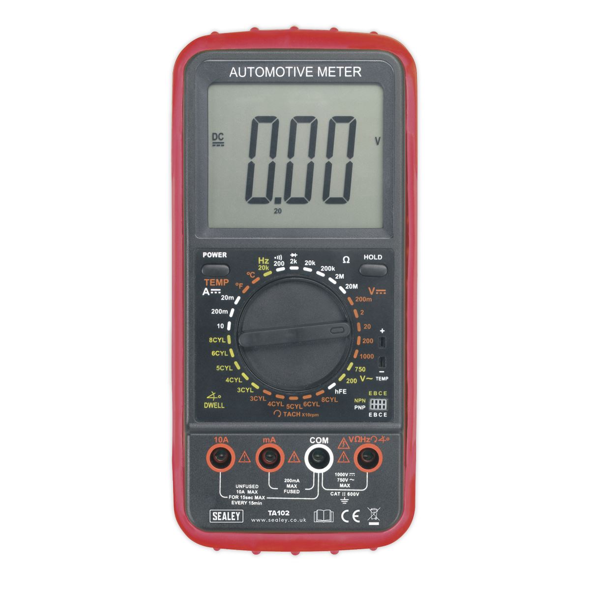 Sealey Digital Automotive Analyser 11-Function 