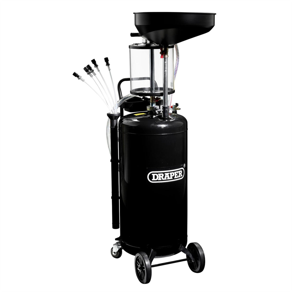 Draper Suction Oil Drainer with Chamber 90L 13265  White Rose Tools
