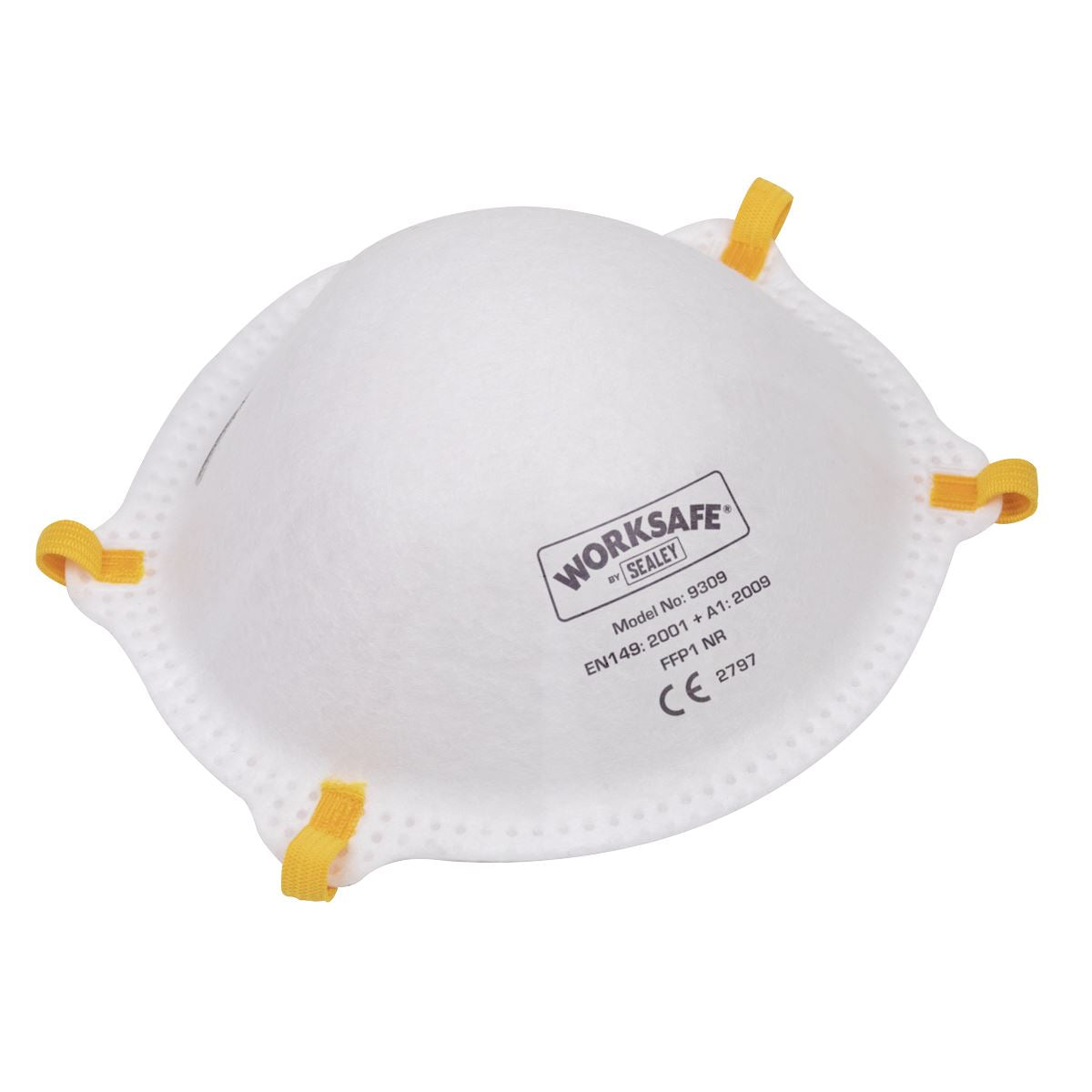 Worksafe by Sealey Cup Mask FFP1 - Pack of 10