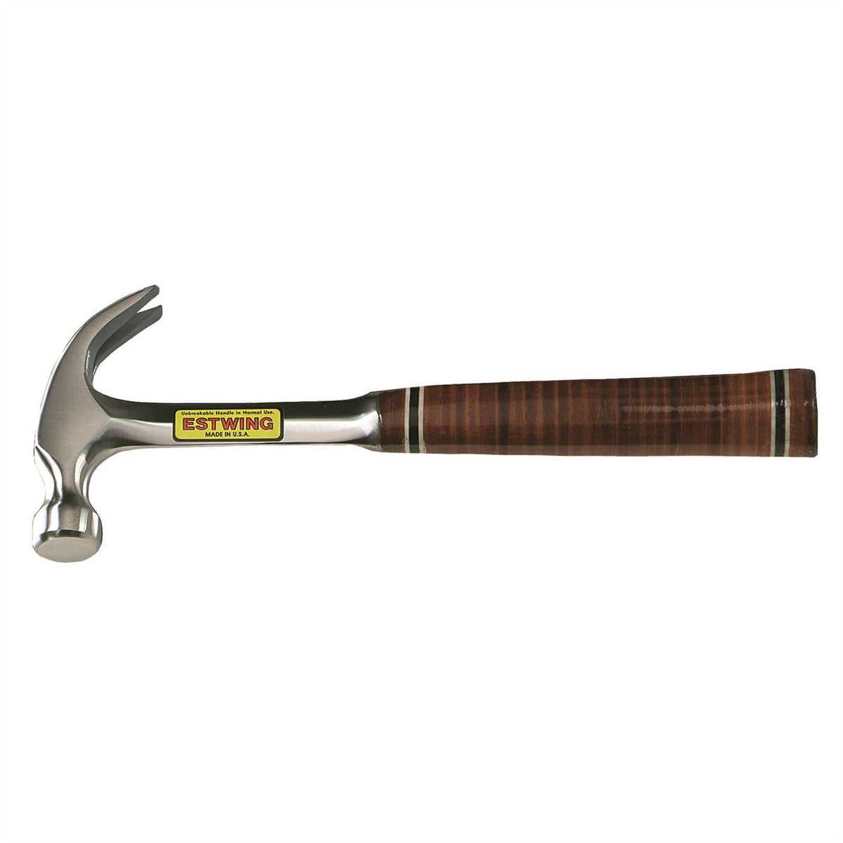Estwing E12C Curved Claw Hammer with Leather Grip 12oz/336g 23499  White Rose Tools