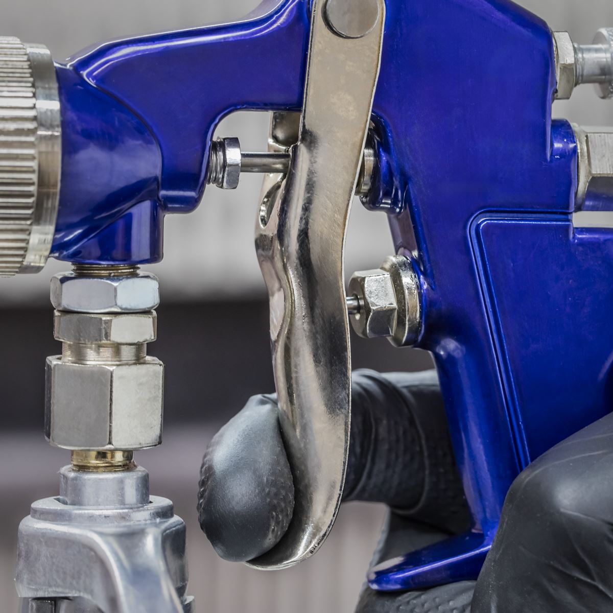 Sealey Suction Feed Spray Gun 1.7mm Set-Up 