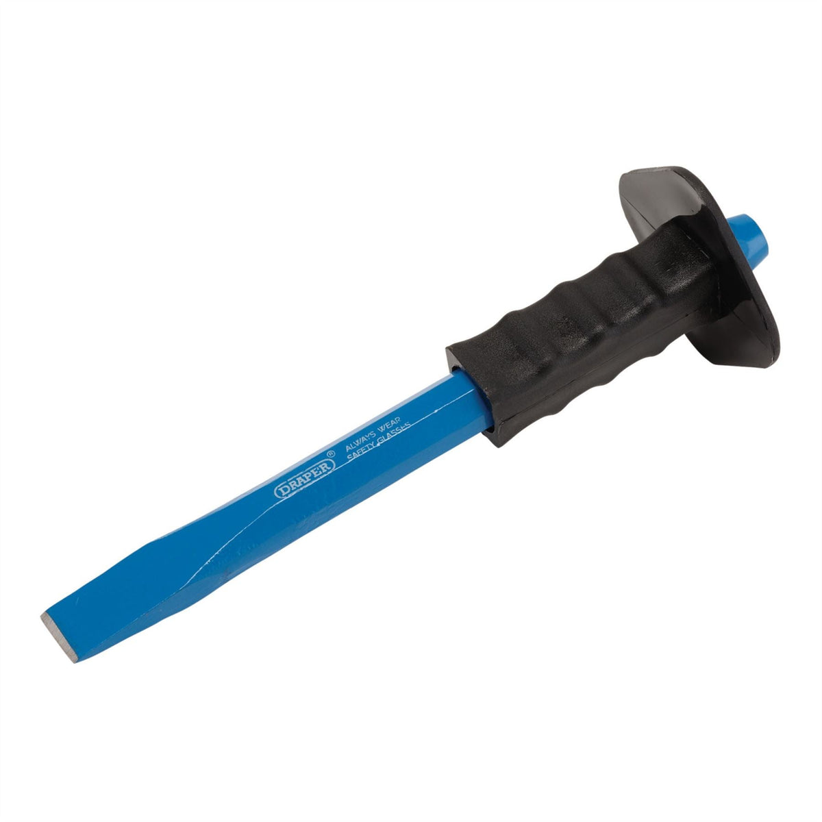 Draper Octagonal Shank Cold Chisel with Hand Guard 25 x 300mm (Sold Loose) 63748  White Rose Tools