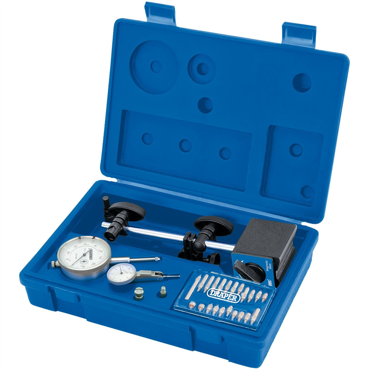 Draper Metric Dial Test Indicator Kit 46609  White Rose Tools