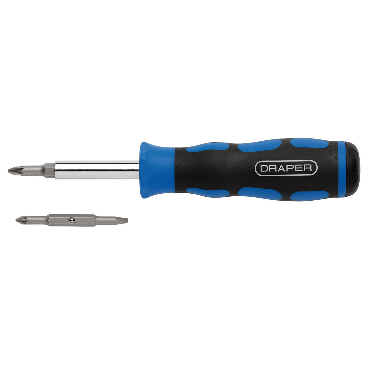 Draper 6-In-1 Multi-Tip Screwdriver Set 63672  White Rose Tools