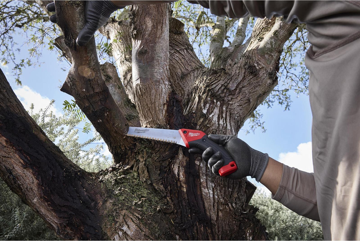 Milwaukee Compact Straight Pruning Saw with Holster  White Rose Tools