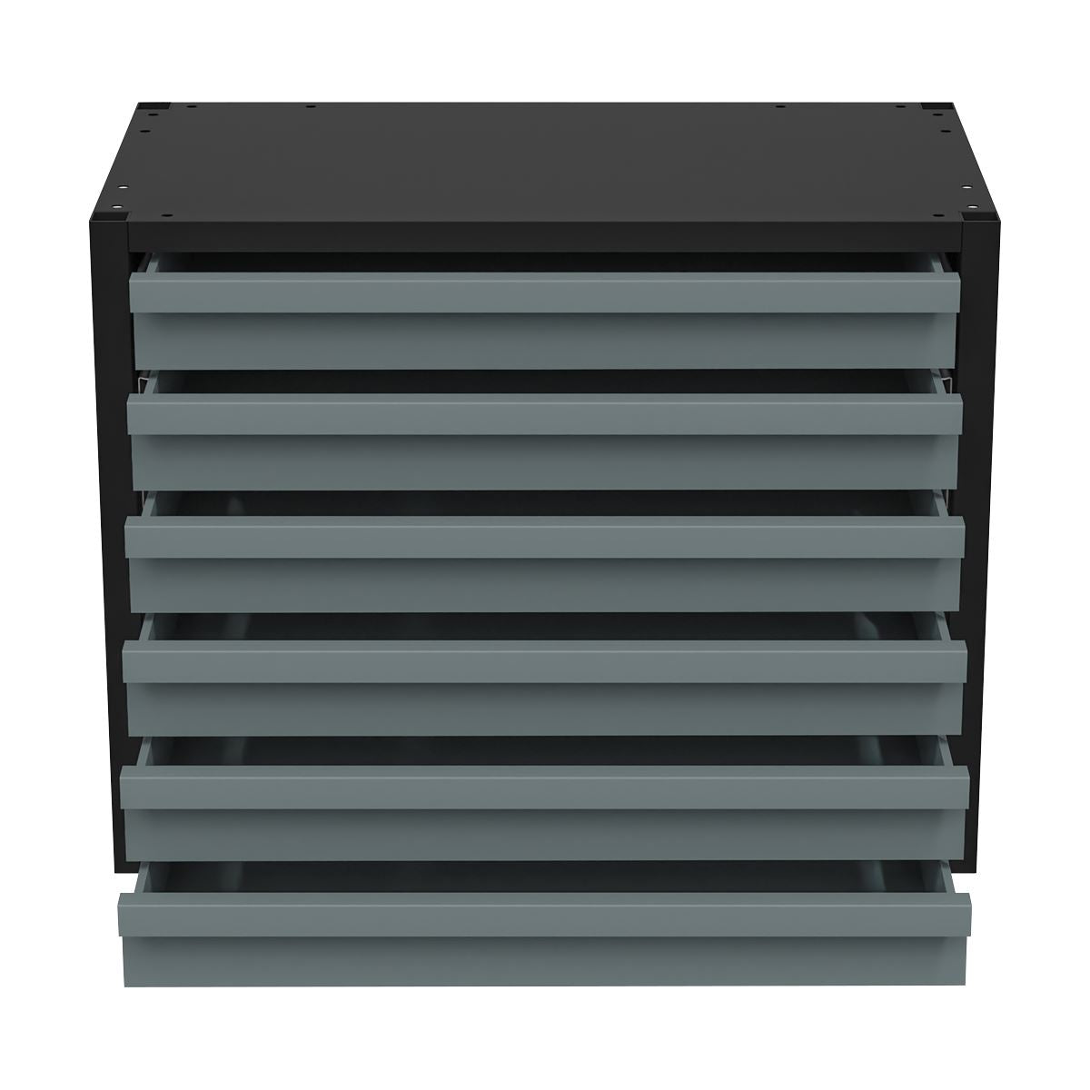 Sealey Modular Racking Mid Unit 6 Drawers 580mm  White Rose Tools