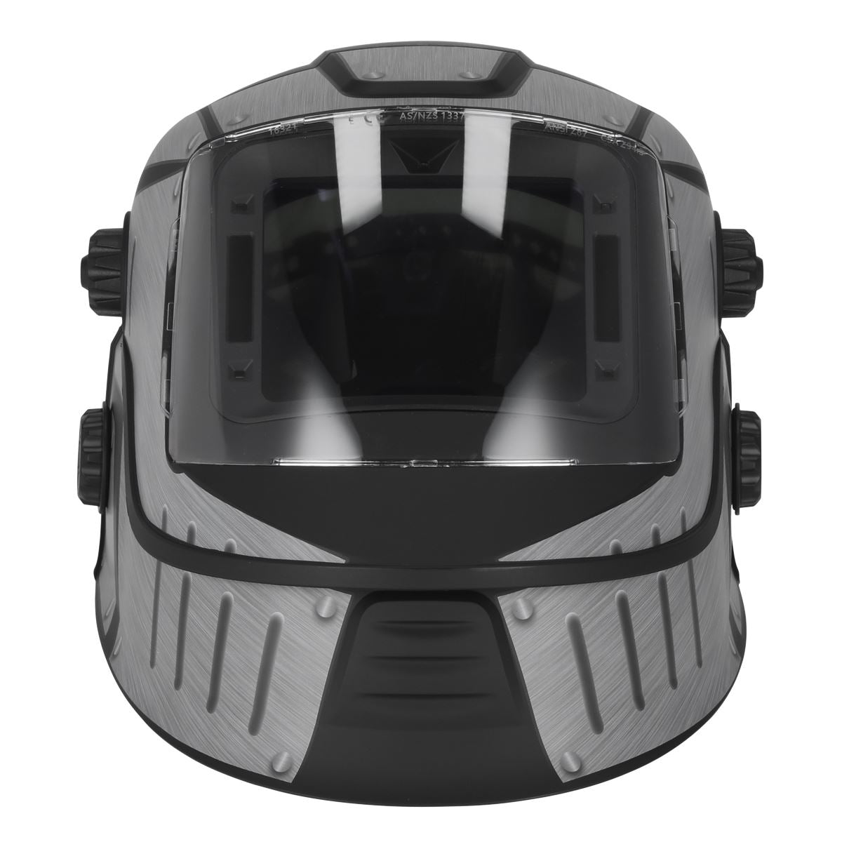 Sealey Flip-Up Welding Helmet Auto Darkening Solar Powered - Shade 9-13  White Rose Tools