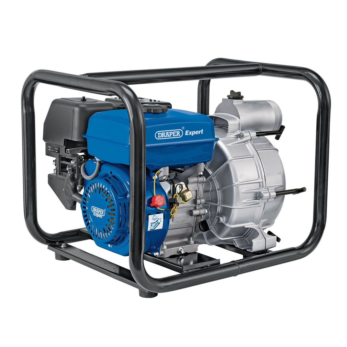 Draper Expert Petrol Trash Water Pump 750L/min 7HP 16128  White Rose Tools