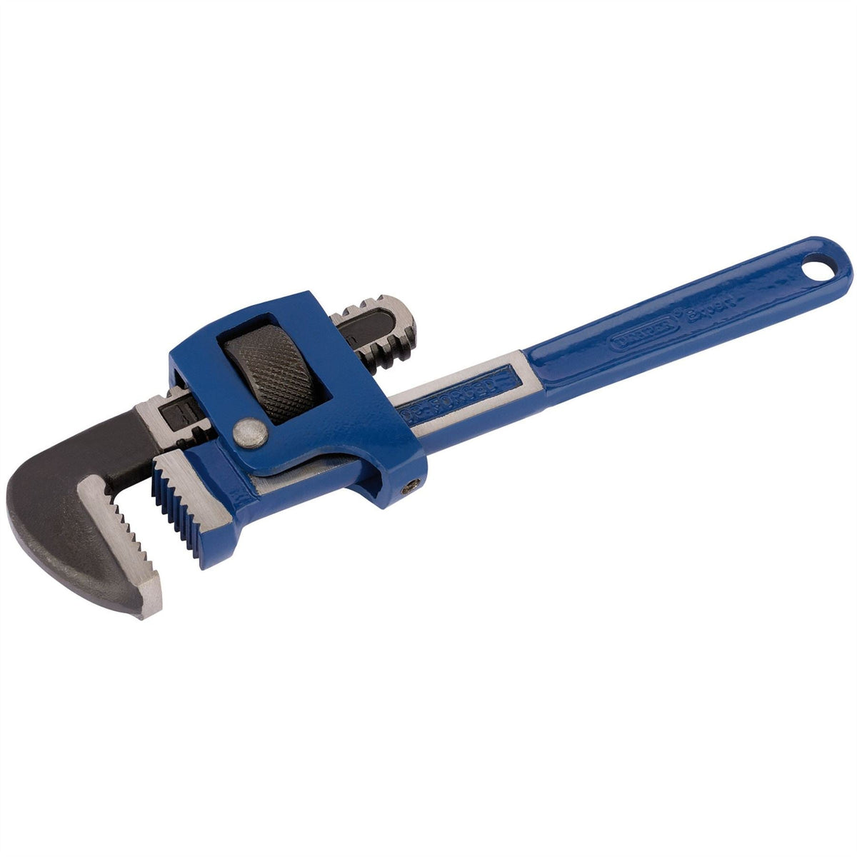Draper Expert Adjustable Pipe Wrench 250mm 40mm 78916  White Rose Tools