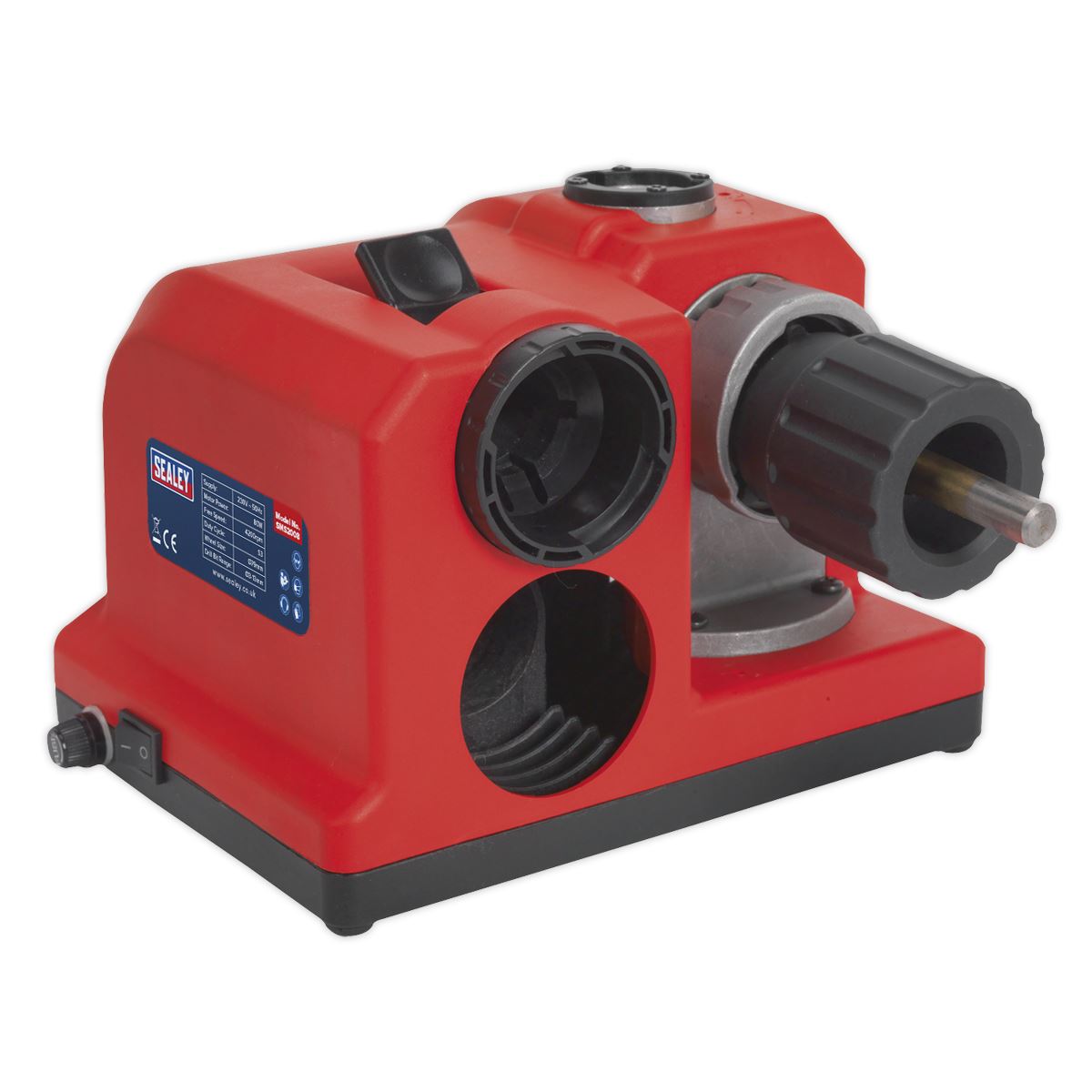 Sealey Drill Bit Sharpener Benchtop Bench Mounted 230V 80W HSS Cobalt Carbon 