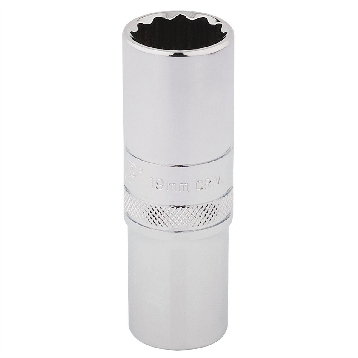 Draper Expert HI-TORQ® 12 Point Deep Socket 1/2" Sq. Dr. 19mm 33772  White Rose Tools