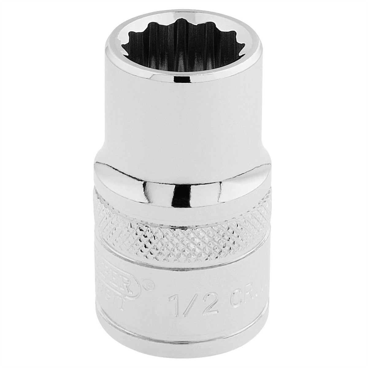 Draper Expert HI-TORQ® 12 Point Socket 1/2" Sq. Dr. 1/2" 33608  White Rose Tools