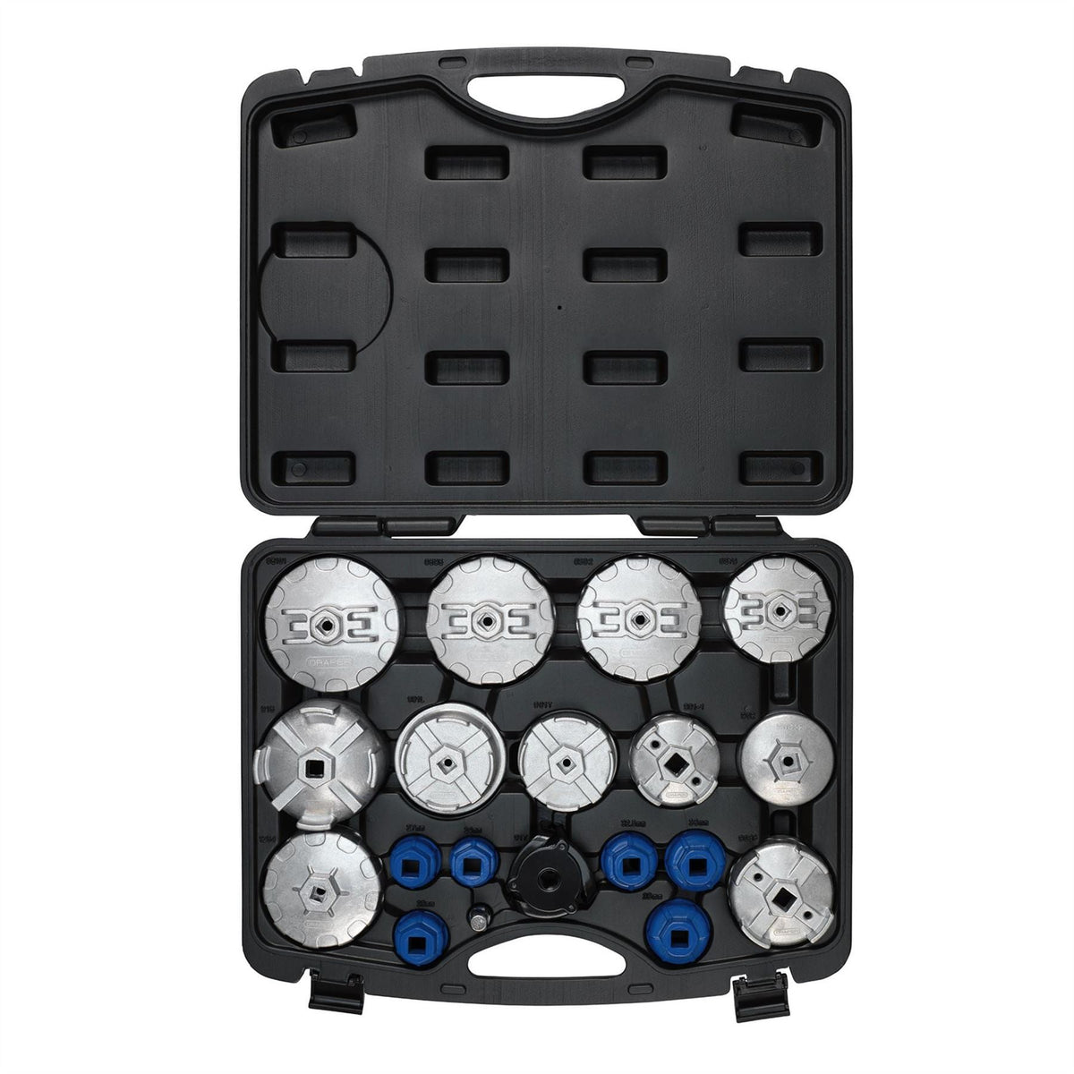 Draper Oil Filter Cap Wrench Set (19 Piece) 27237  White Rose Tools