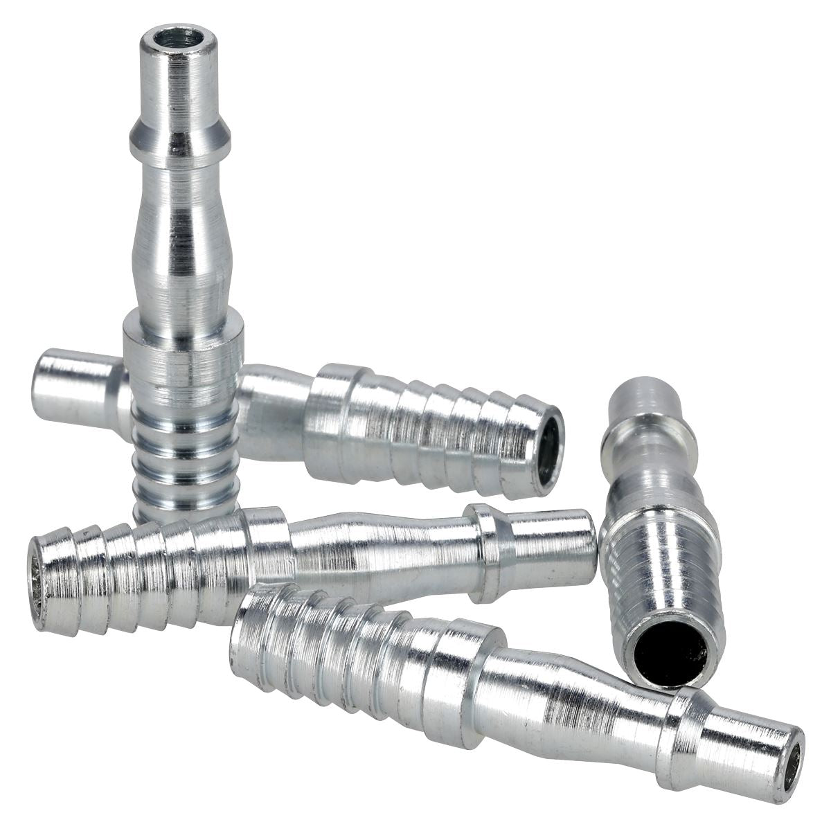 Sealey 5 Pack Hose End Tailpiece Adaptor Bayonet 3/8" Bore Connector Coupler 