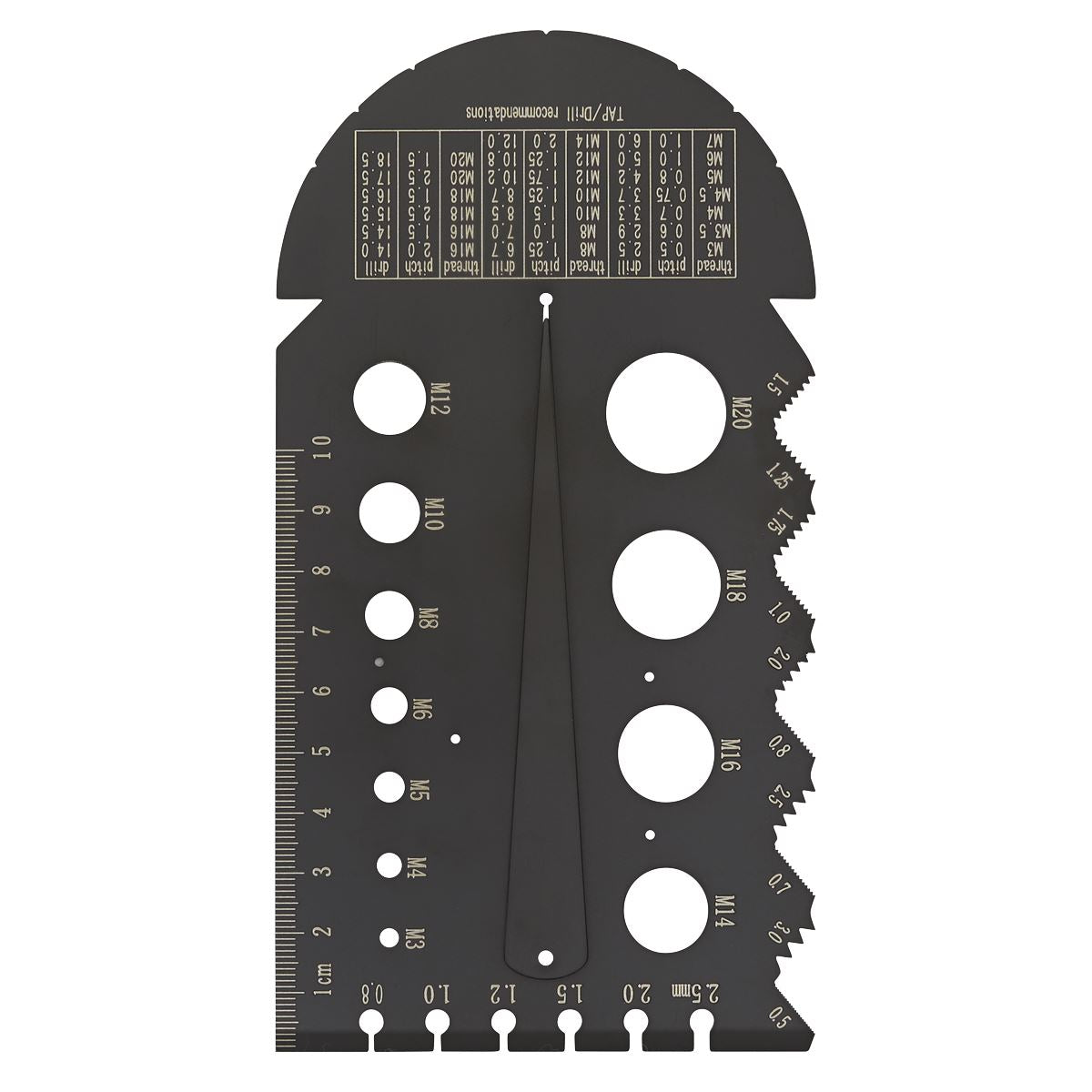 Sealey Multi-Gauge - Metric 