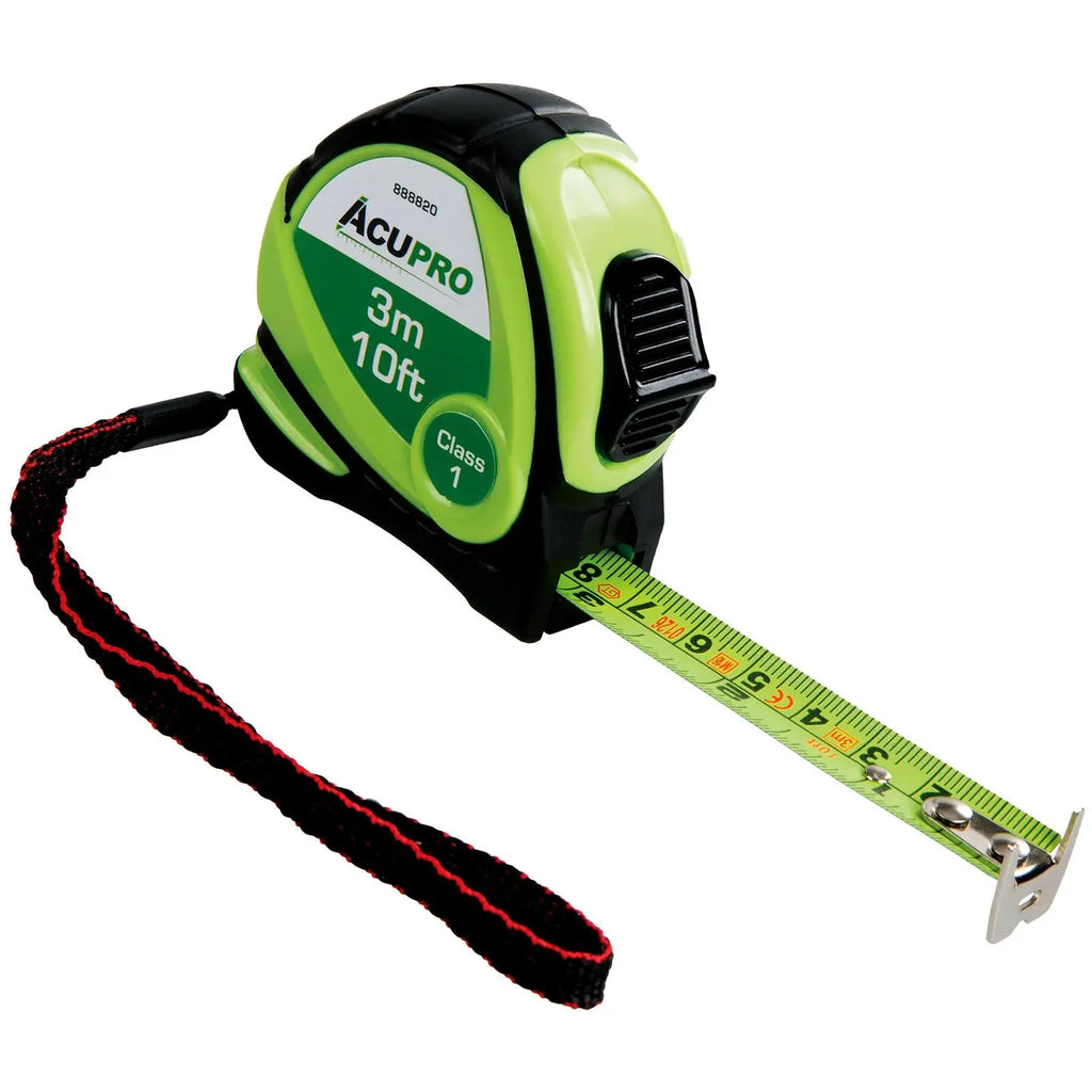 Acupro 3m 5m 8m Tape Measure Class 1 Accuracy Highest Available 