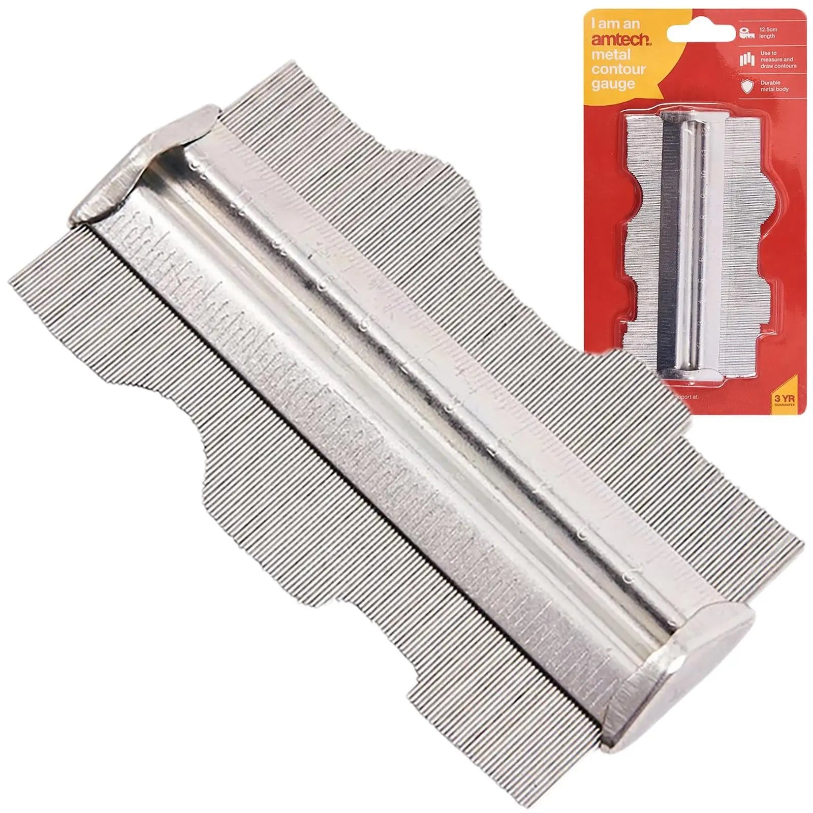 Amtech Metal Profile Contour Gauge 125mm 