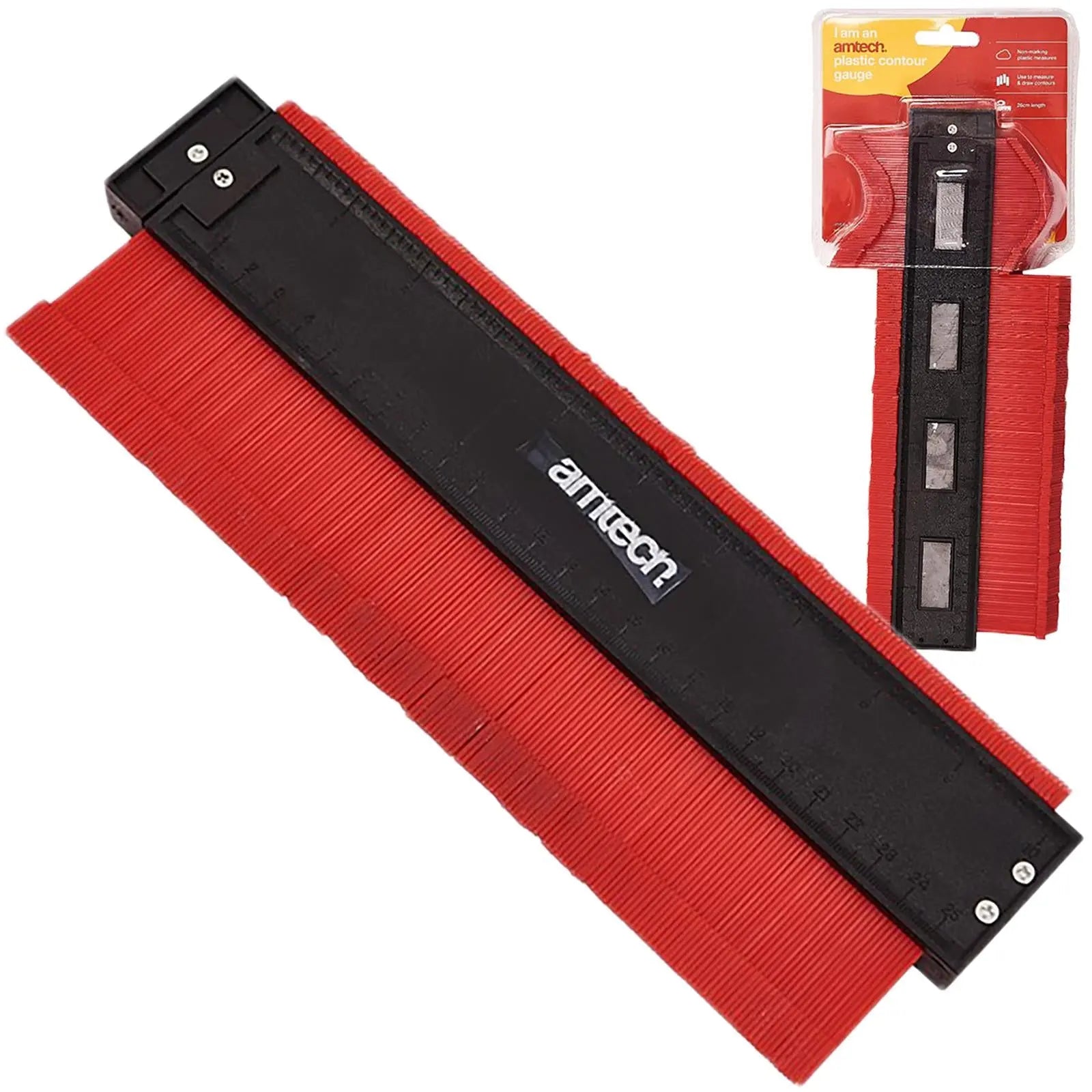 Amtech Plastic Profile Contour Gauge 260mm 