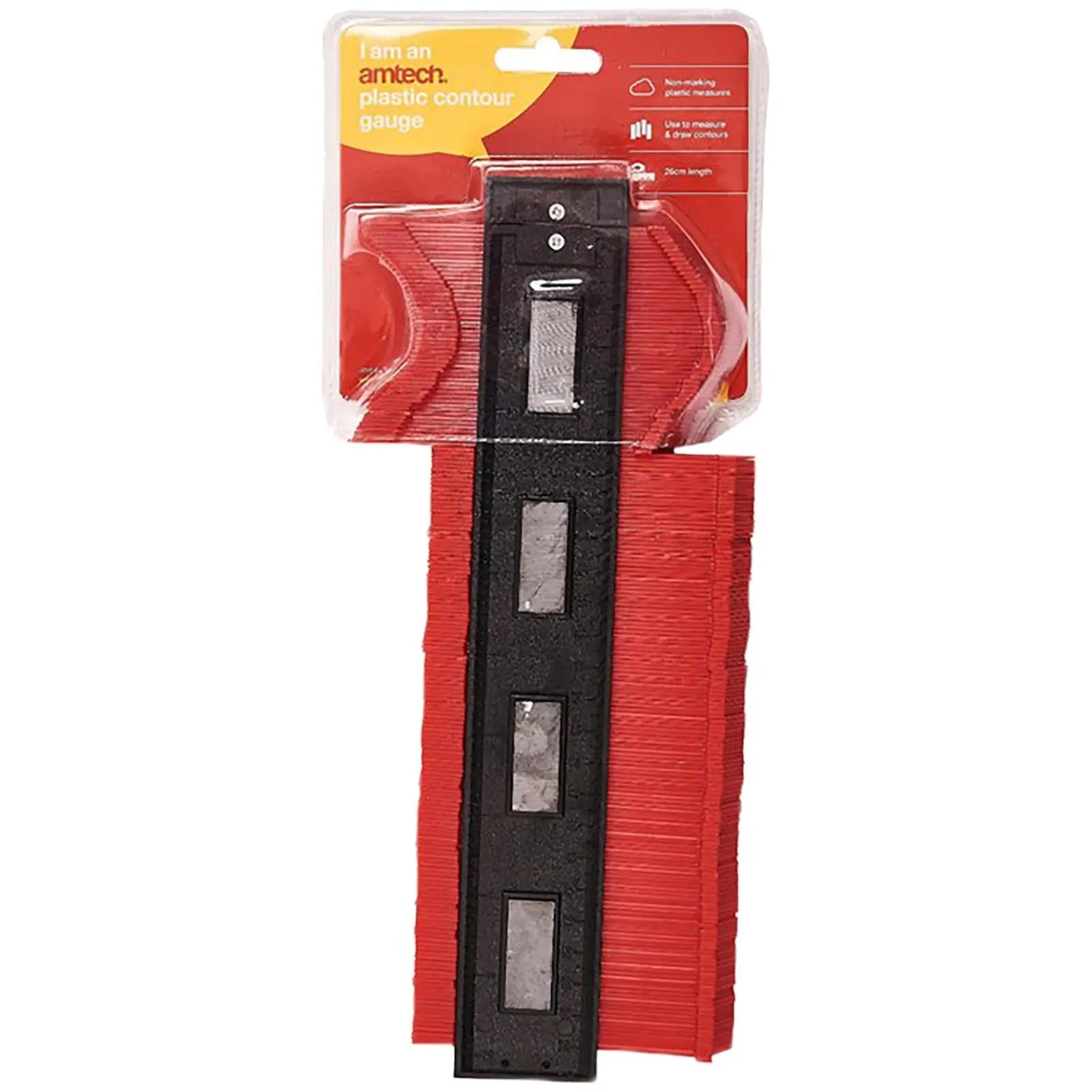Amtech Plastic Profile Contour Gauge 260mm 