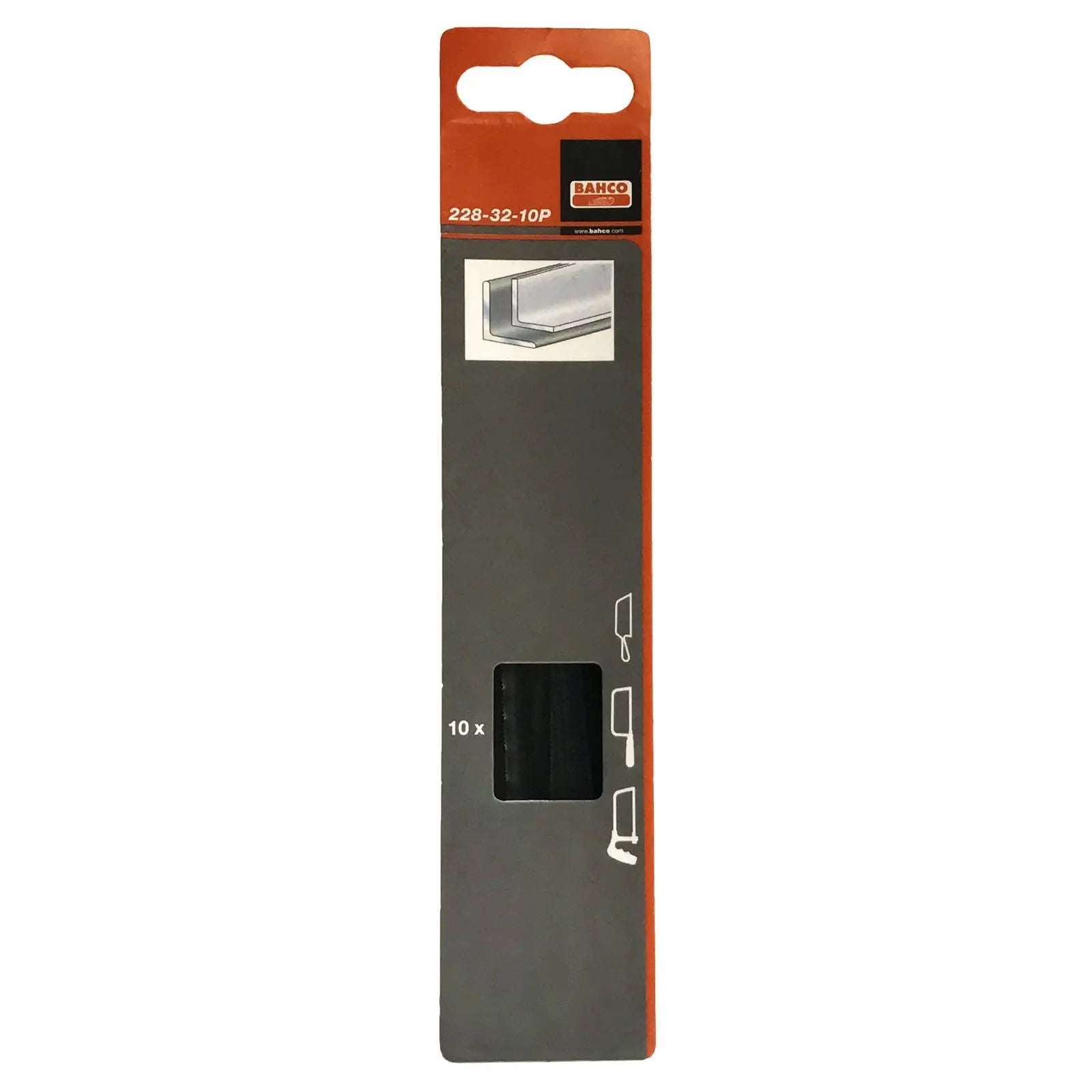 Bahco Junior Hacksaw Blades 10 Pack 150mm 32 TPI 
