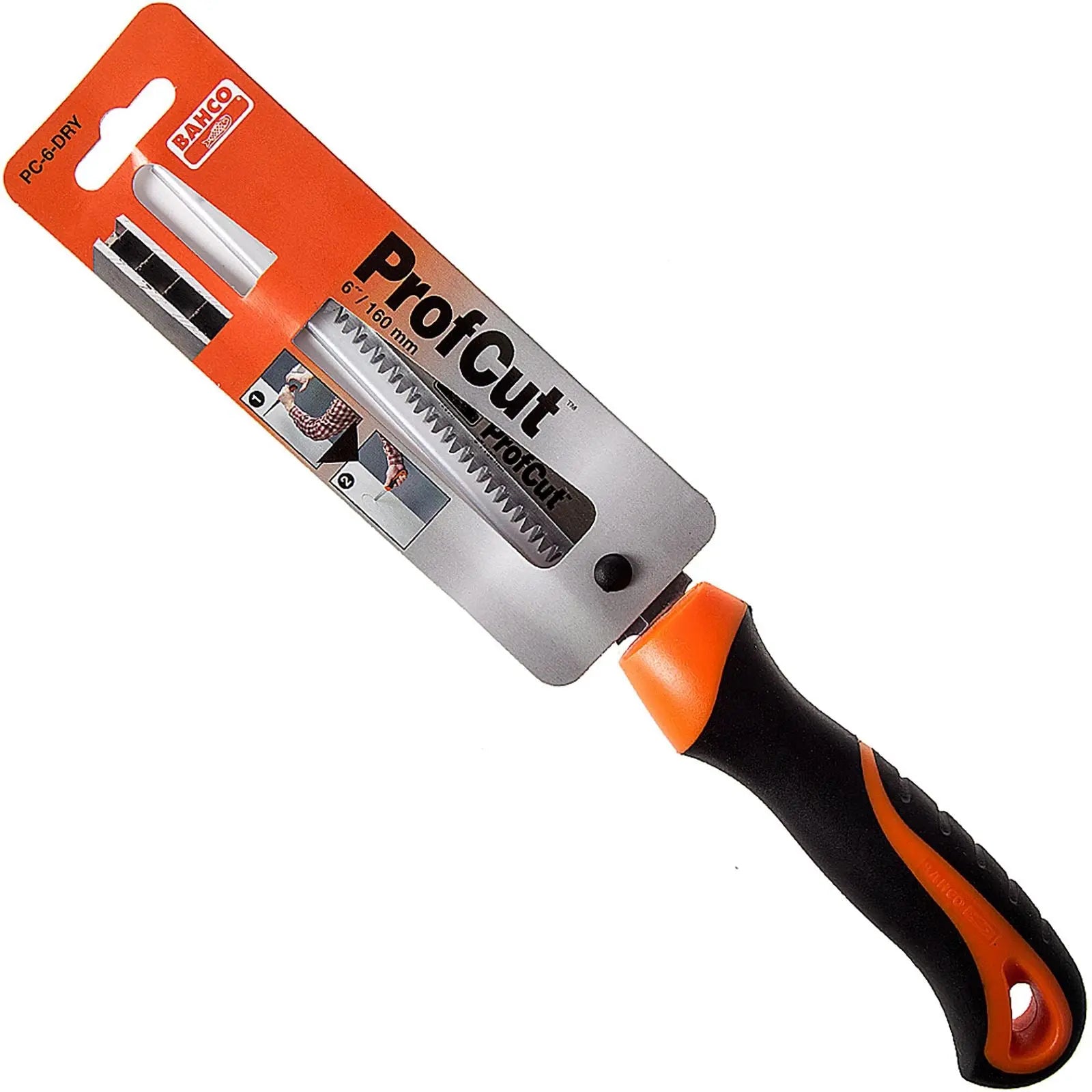 Bahco ProfCut Drywall Jab Saw 160mm 6 1/4" 8TPI 