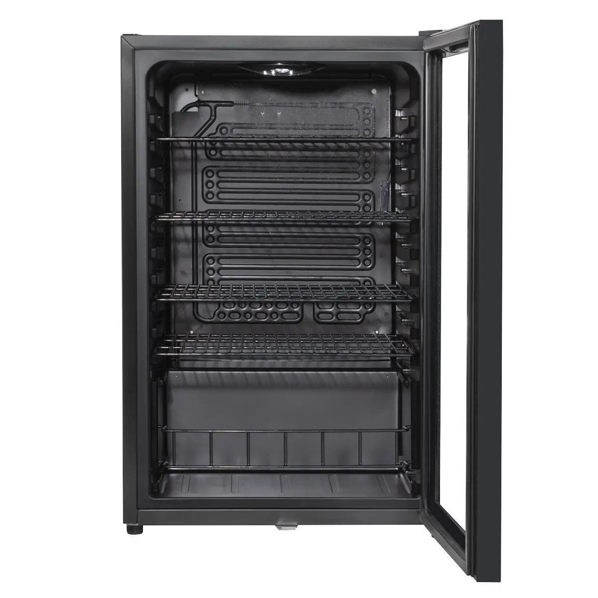 Baridi 115L Under Counter Beer, Drinks & Wine Fridge, Lock, LED Light  White Rose Tools