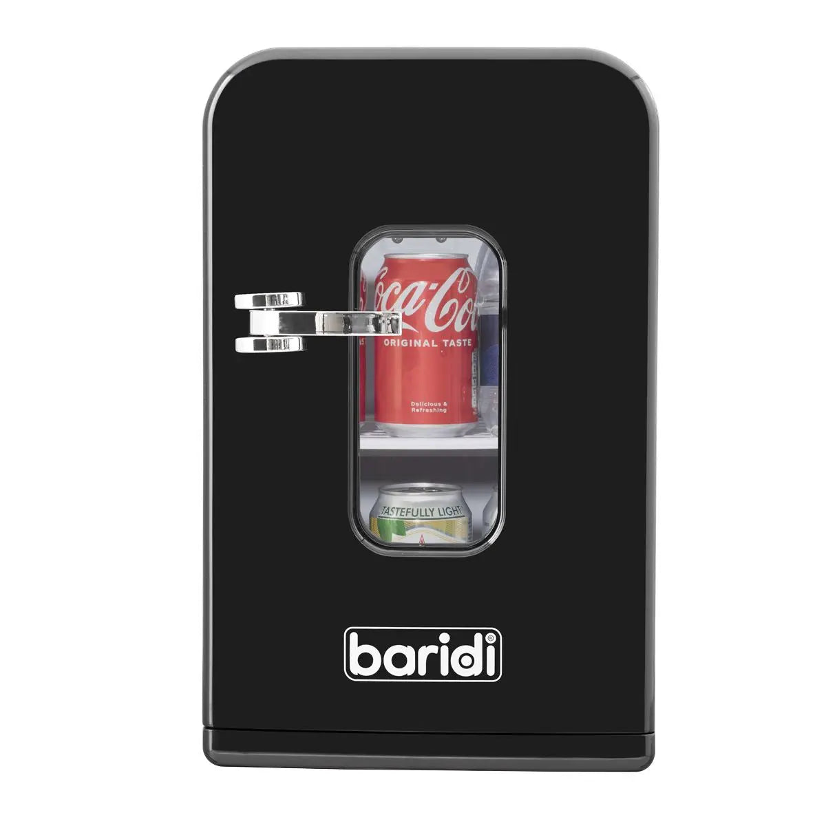 Baridi 15L Mini Fridge Cooler & Warmer, 12V/230V, Perfect for Car, Bedroom, Camping, Makeup, Black - DH95  White Rose Tools