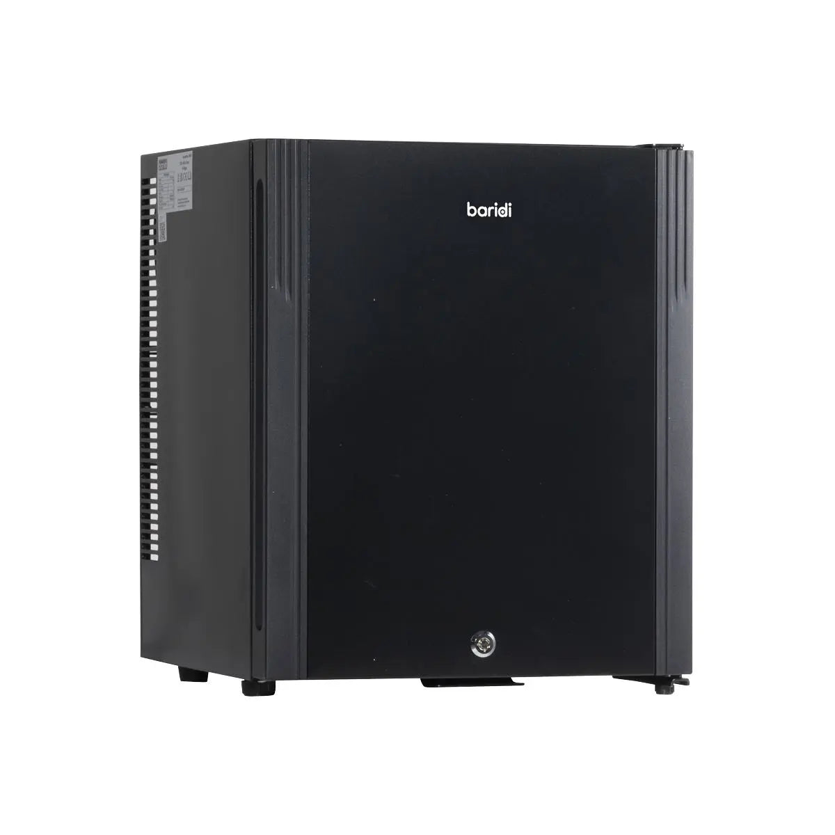 Baridi 25L Ultra Quiet Drinks & Wine Mini Cooler Fridge with LED Light, Black  White Rose Tools