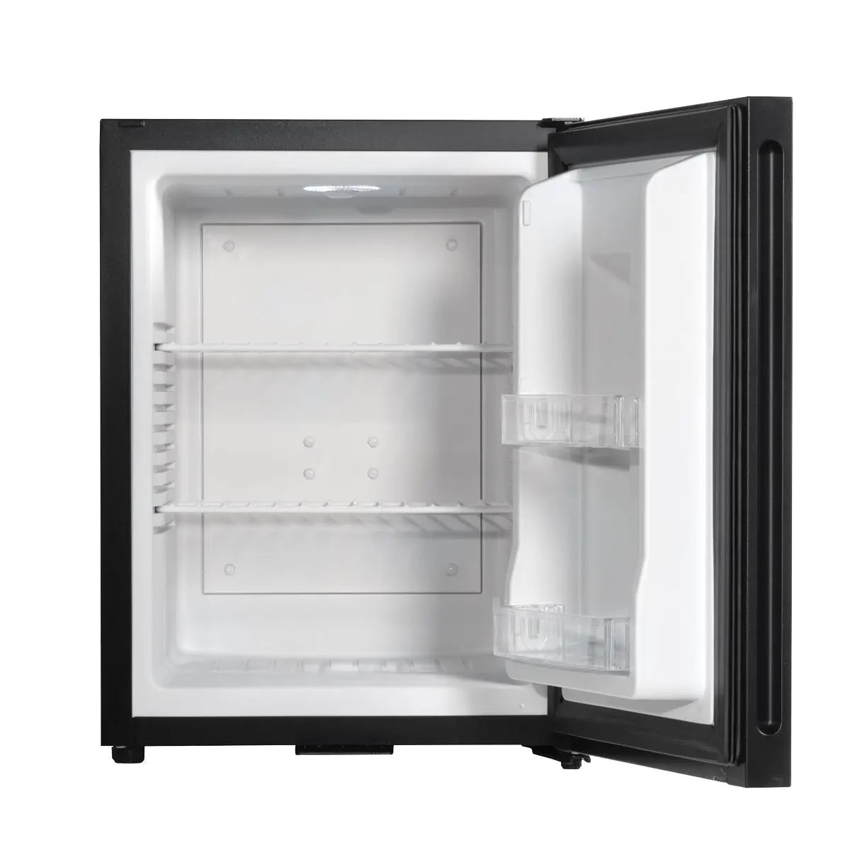 Baridi 35L Ultra Quiet Drinks & Wine Mini Cooler Fridge with LED Light, Black  White Rose Tools