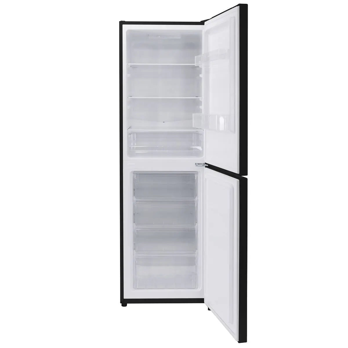Baridi 50/50 Smart Frost Fridge Freezer 254L Capacity – Black  White Rose Tools