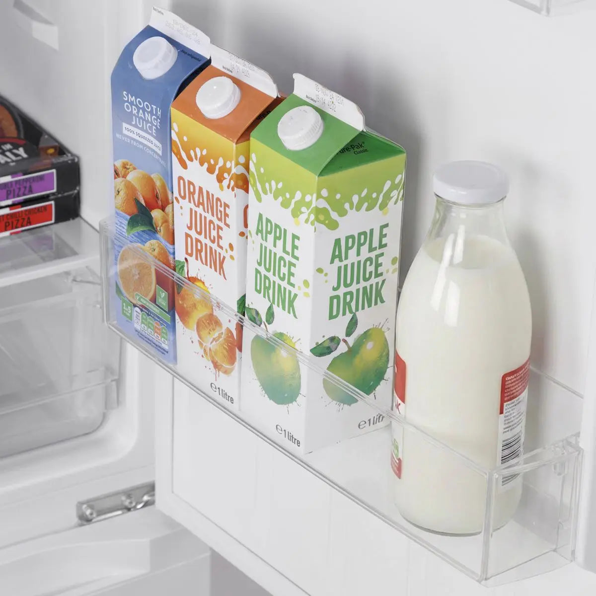 Baridi 50/50 Smart Frost Fridge Freezer 254L Capacity – White  White Rose Tools