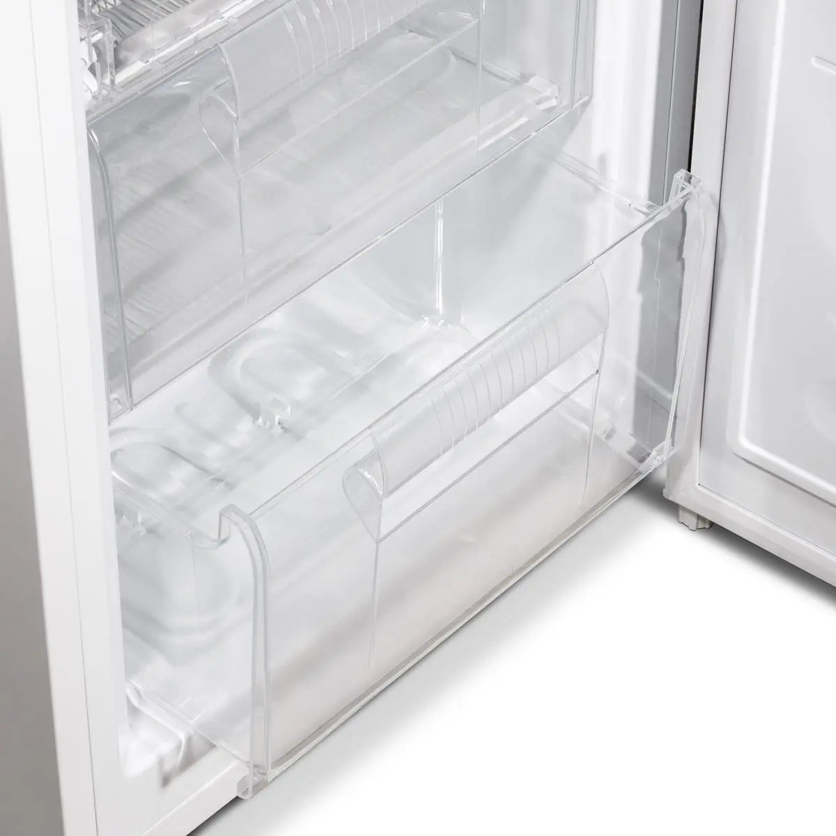 Baridi 55cm Undercounter Freezer with Adjustable Thermostat 85L - White  White Rose Tools