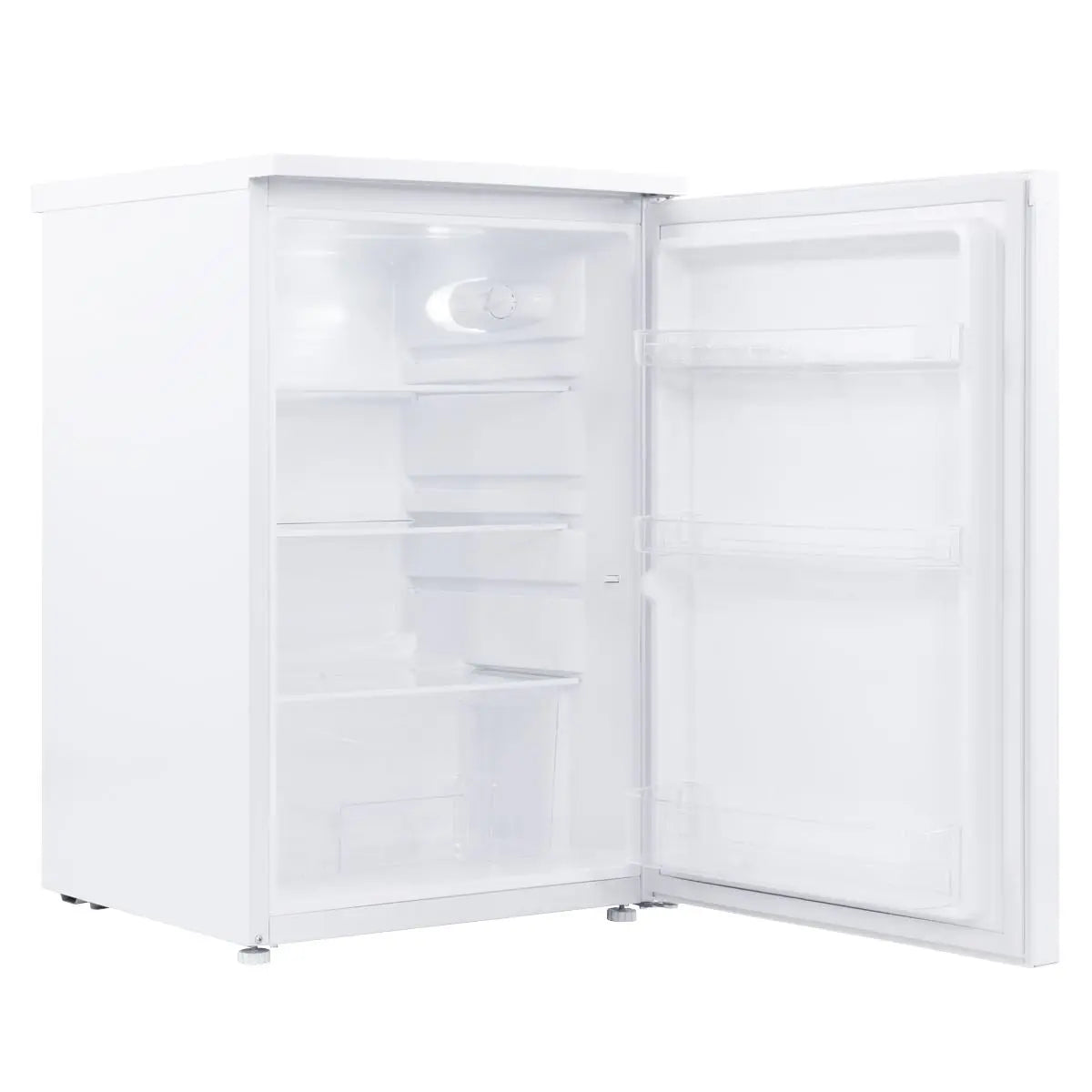 Baridi 55cm Undercounter Larder Fridge, 130L Capacity - White  White Rose Tools