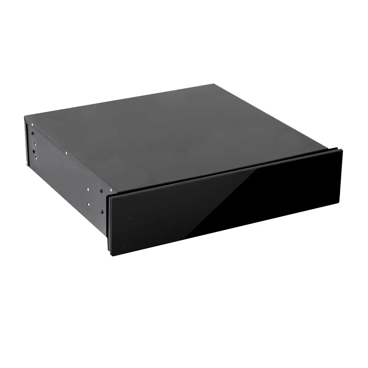 Baridi 60cm Built-In Warming Drawer, Push-to-Open, Anti-Slip Mat, Black  White Rose Tools