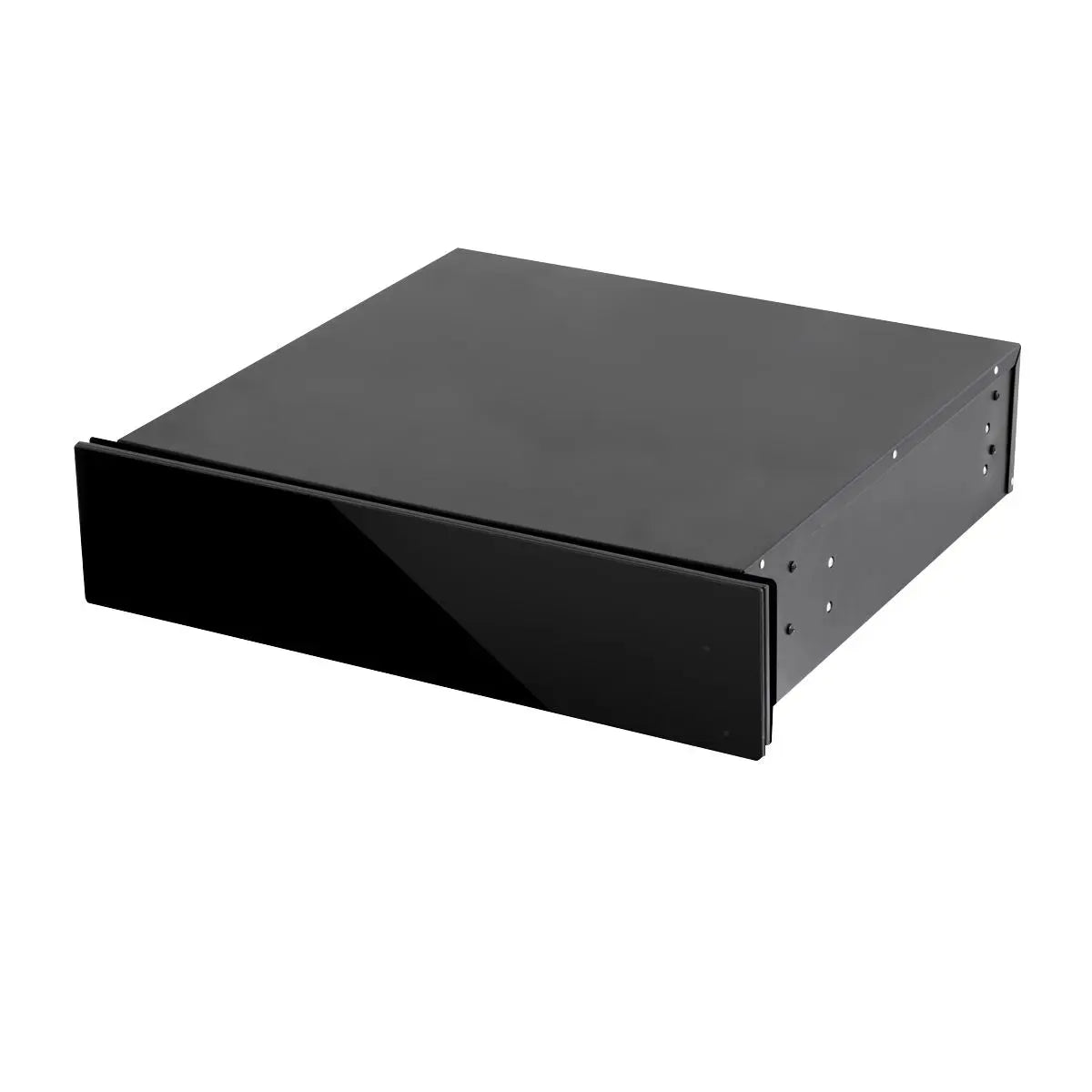 Baridi 60cm Built-In Warming Drawer, Push-to-Open, Anti-Slip Mat, Black  White Rose Tools