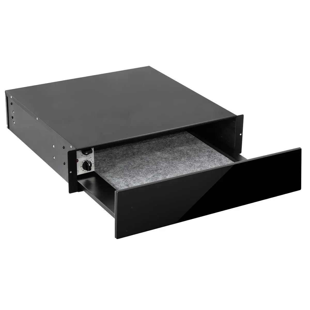 Baridi 60cm Built-In Warming Drawer, Push-to-Open, Anti-Slip Mat, Black  White Rose Tools