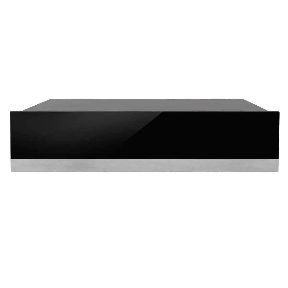 Baridi 60cm Built-In Warming Drawer, Push-to-Open, Anti-Slip Mat, Black/Stainless Steel  White Rose Tools