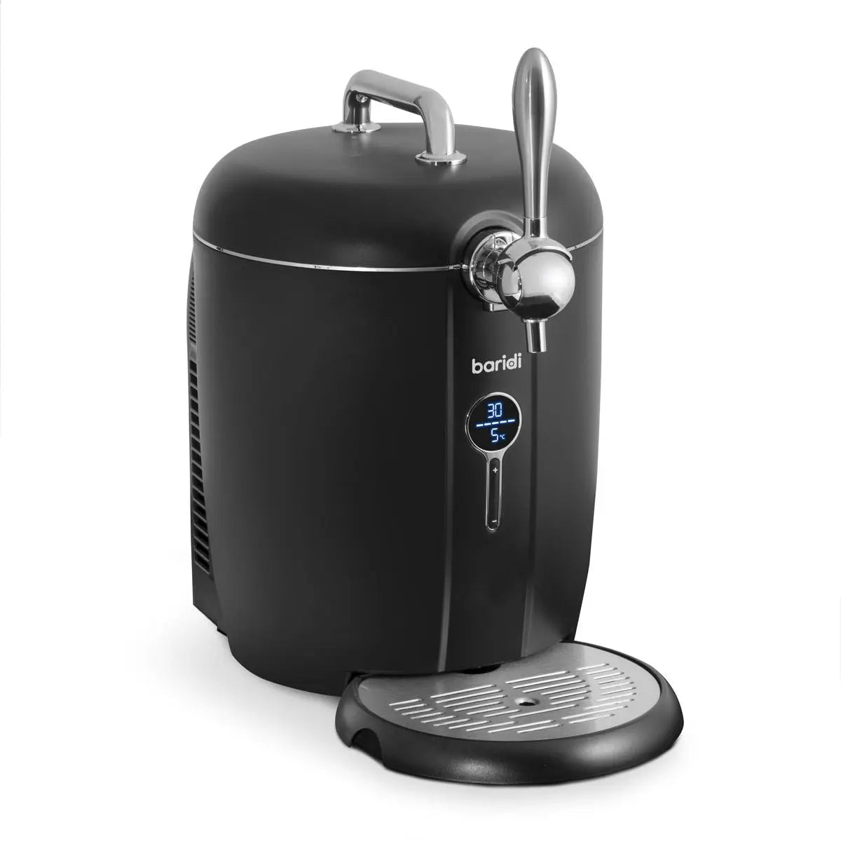 Baridi 6L Beer Keg Dispenser Tap with Electric Compressor and Integrated Cooling, No Gas Cartridges - DH115  White Rose Tools