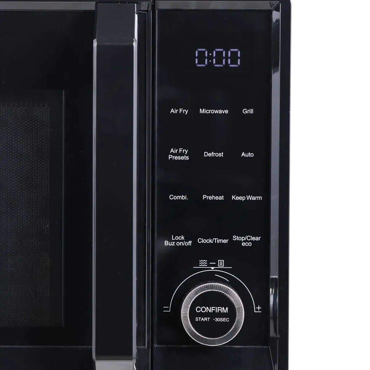 Baridi 7-in-1 Air Fryer Microwave & Grill, 28L Capacity - Black  White Rose Tools