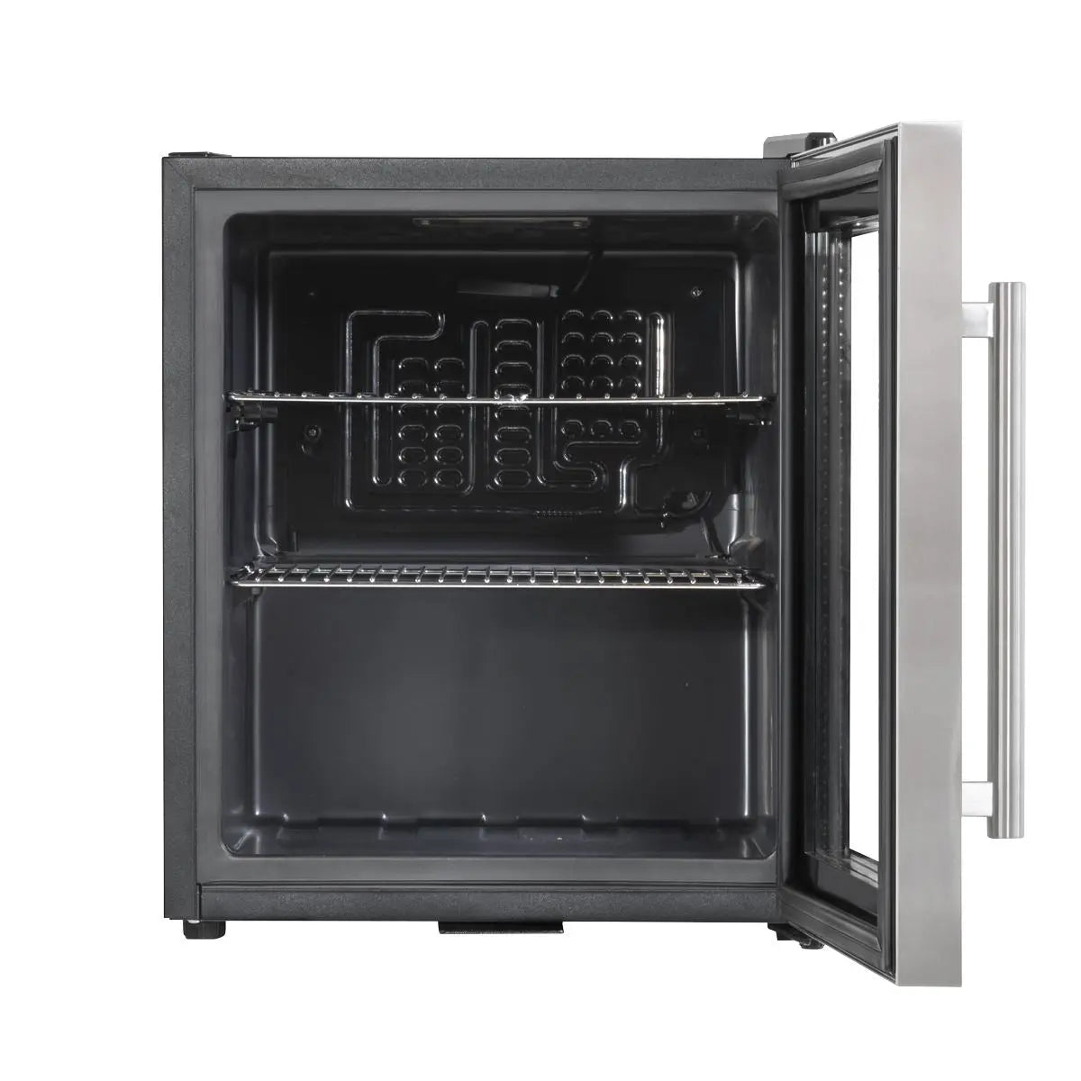 Baridi Baridi 50L Tabletop Drinks Fridge, Mini Beer Cooler, Glass Door, Stainless Steel  White Rose Tools