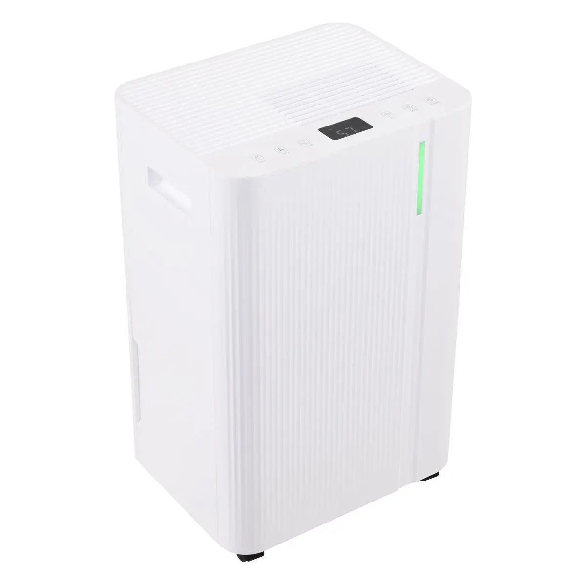 Baridi Dehumidifier with Digital Display & 24hr Timer 20L - White  White Rose Tools