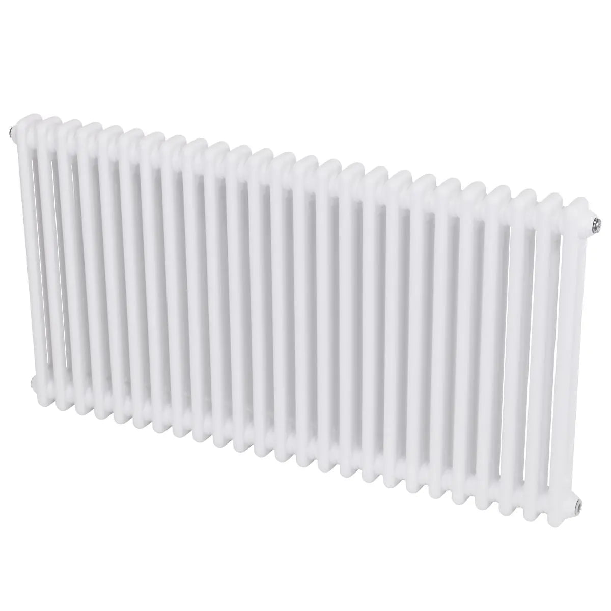 Baridi Horizontal Traditional 2 Column Radiator 600 x 1147mm – White  White Rose Tools
