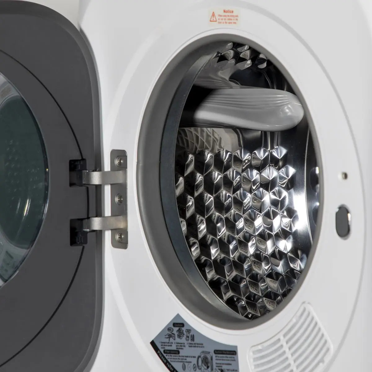 Baridi Small Tumble Dryer, Portable, 2.5kg, Vented, Perfect for Counter Top or Wall Mounted Use with Mechanical Controls, Compact, Mini Spin Dryer - DH192  White Rose Tools