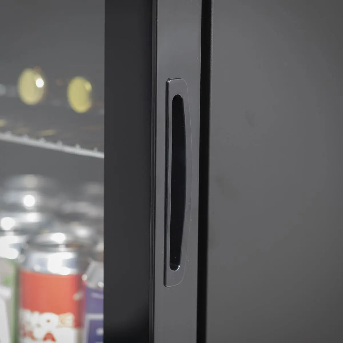 Baridi Under Counter Wine/Drink/Beverage Cooler/Fridge, Built-In Thermostat, Light, Security Lock, 85 Litre – Black  White Rose Tools